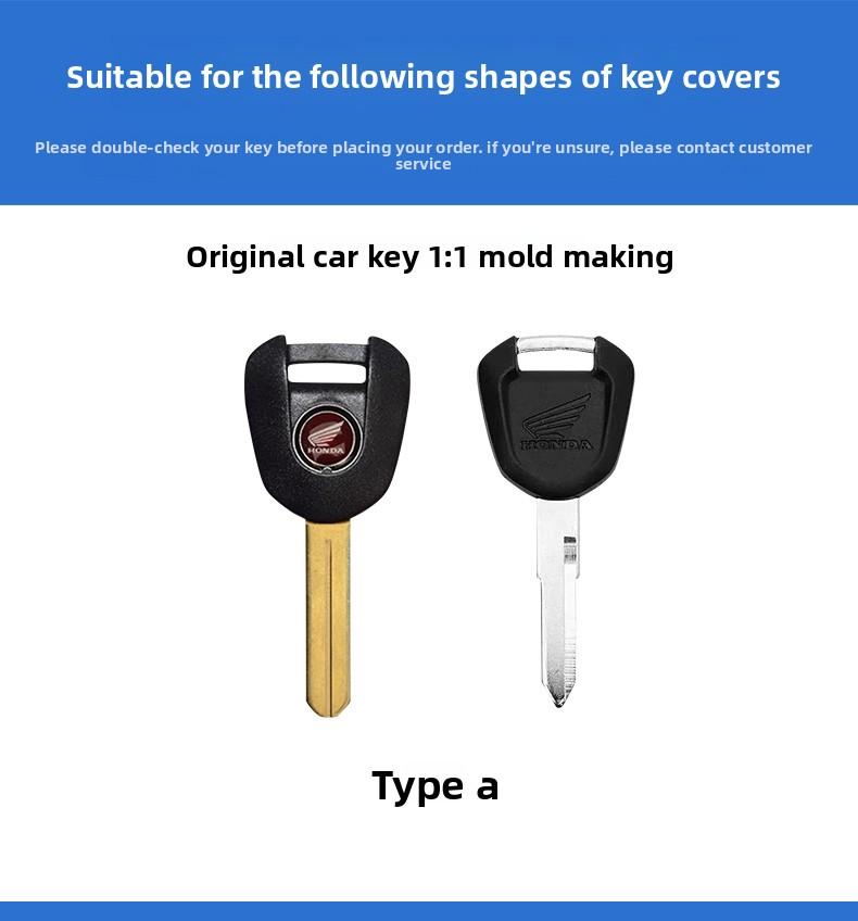 Suitable for Honda NX400 CM300 CB400X/F CBR400R Keycase Leather Keycase Protective Cover