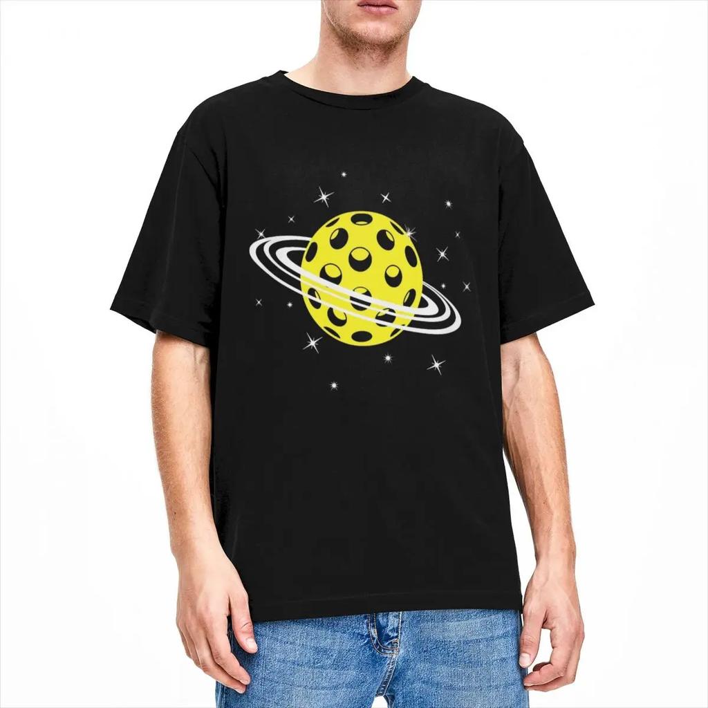 Pickleball Planet Apparel T-Shirts for Men Women Paddle Sport Lover Player Novelty Printed Tees