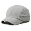 Summer Retro Short-Brim Baseball Cap Outdoor Sports Quick-Dry Running Hat Simple Casual Sun Protection Shade Hat