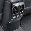 For MG ZS 2024 Car Rear Air Conditioner Outlet Vent Cover Decorative Trim Interior Accessoriess Carbon Fiber-M53K
