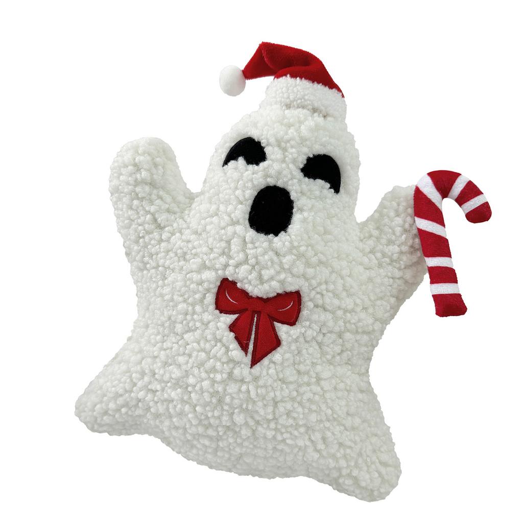 Spooky Ghost Plush Toy Pumpkin Pillow Cushion for Children's Halloween Decoration and Birthday Christmas Gift