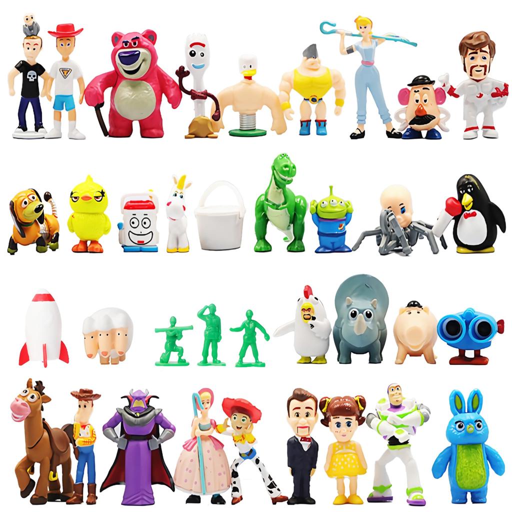 Anime Character Mini Figure Set, 36-Piece, 5 cm