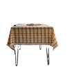 Iman Qiyun Purple Plaid Yarn-dyed Rectangular Tablecloth