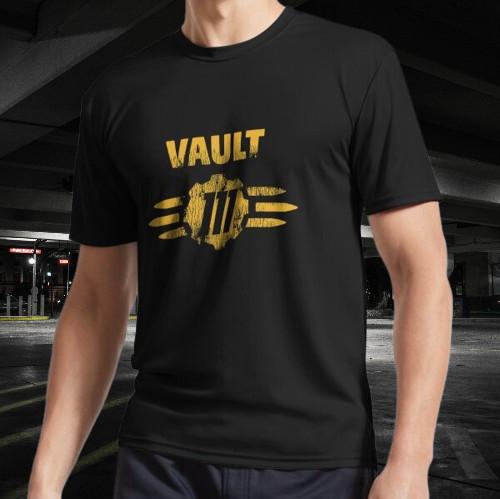 

Worn Vault 111 Logo Active T-Shirt Funny Size S to 5XL XL