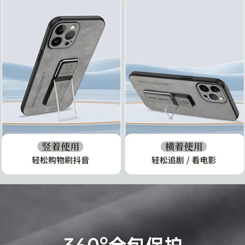 Funda de Cuero de Piel de Cordero para Honor 400 Pro para Honor 400 Lite Honor400 Power GT Pro Parachoques de Silicona Mate Cubierta con Soporte