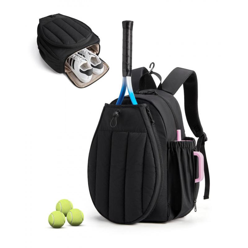 Portable Outdoor Tennis Backpack Casual And Fashionable Pick Ball Backpack With Shoe Compartment