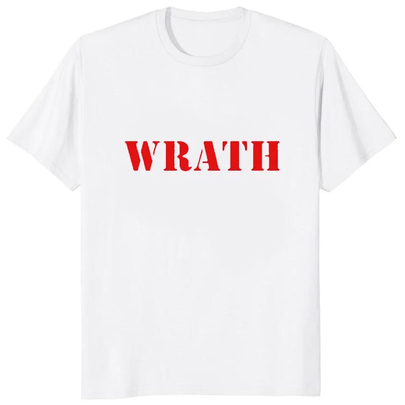 

Летняя новинка лимитированная футболка WRATH Natural Selection мужская уличная одежда с коротким рукавом повседневная с круглым вырезом футболки хипстерский стиль S