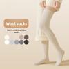 Woolen Knee-high Thigh-high Socks for Women To Keep Warm In Autumn and Winter, Thickened Thigh Socks, Anti-slip and Lengthened Above The Knees