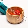 Wooden Yarn Bowl Crochet Organizer Storage Holder Non Slip Eco-friendly New Handmade DIY for Knitting Crochet Skeins.