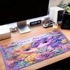 1PC Custom Name Unicorn Friendship Flowers Mouse pad, keyboard and mouse desk pad, for computer notebook  Birthday Gift For Any Room Or Office
