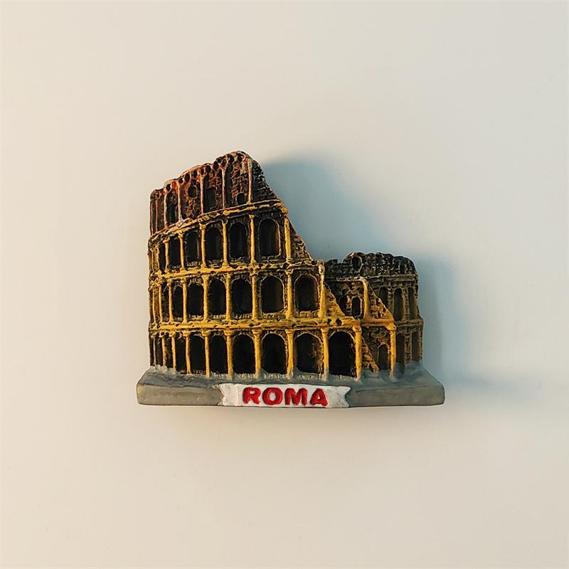 America New York Empire State Building 3D Stereoscopic Tourism Souvenirs Resin Painting Decoration Home Refrigerator Magnets