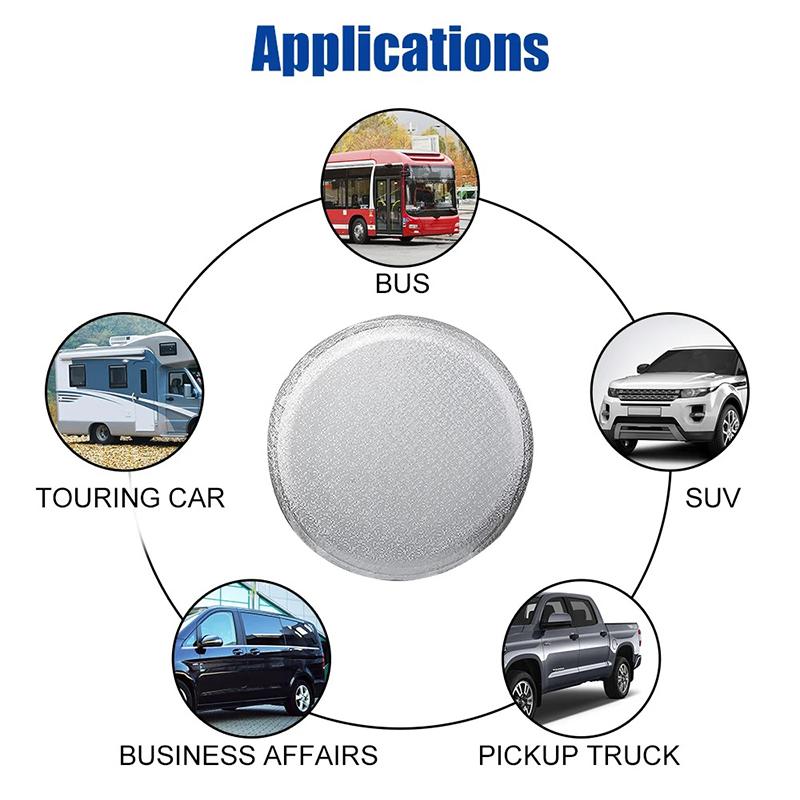 4PCs Car Tire Covers Outdoor RV Truck Camper Trailer Sunscreen Vehicle Wheel Protector Universal Tyre Storage Bag 27-29 inch