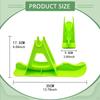 Ski Set Sled Stable Easy Installation Winter Sledge Board Attachment Snow Kit for Balance