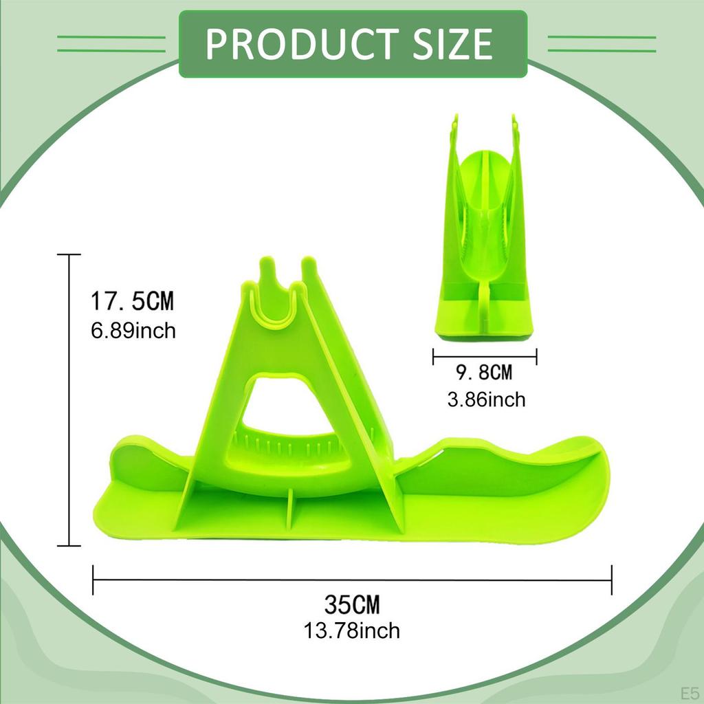 Ski Set Sled Stable Easy Installation Winter Sledge Board Attachment Snow Kit for Balance