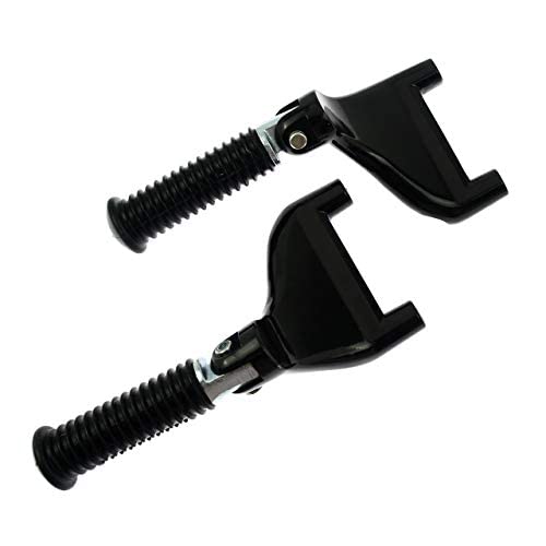 HDBUBALUS Motorcycle Tandem Steps Rear Passenger Footpegs for Harley Sportster 883 1200 48 72 XL 2004-2013