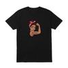 Breast Cancer Warrior Graphic Black T Shirt Gift For Friends