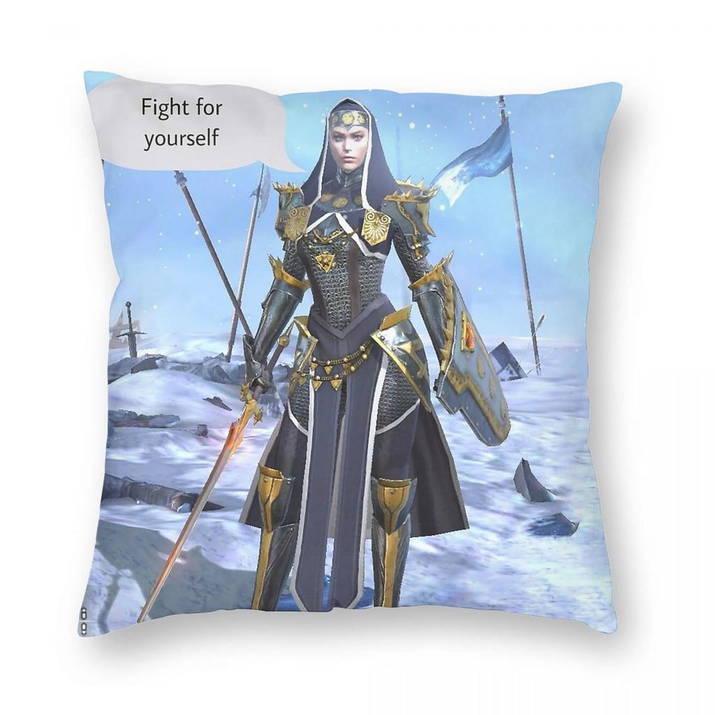 Martyr Raid Shadow Legends Square Pillowcase Polyester Linen Velvet Creative Zip Decorative Throw Pillow Case Room Cushion Cover