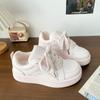 Fashion Niche Versatile Flat Bottomed Solid Color Casual Board Shoes Spring Autumn Styles Simple Comfortable Daily Women's Shoes