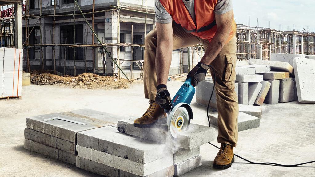 Bosch Professional Gws 2200 Angle Grinder 230Mm Soft Start 06018 1 Pc