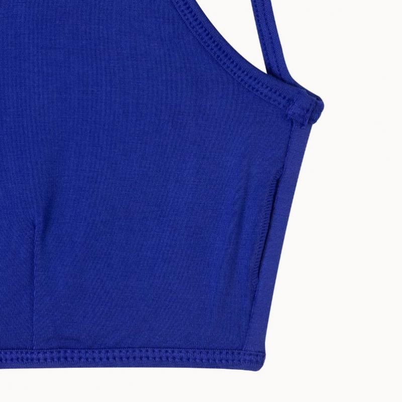 Budhi Mudra Tri Hole Bra Top Bluing  B61002atb41 U08 