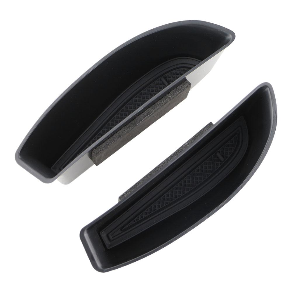For Volkswagen VW ID3 ID.3 2020 - 2025 Door Storage Box Front Rear Door Handle Organizer ABS Tray Interior Accessories