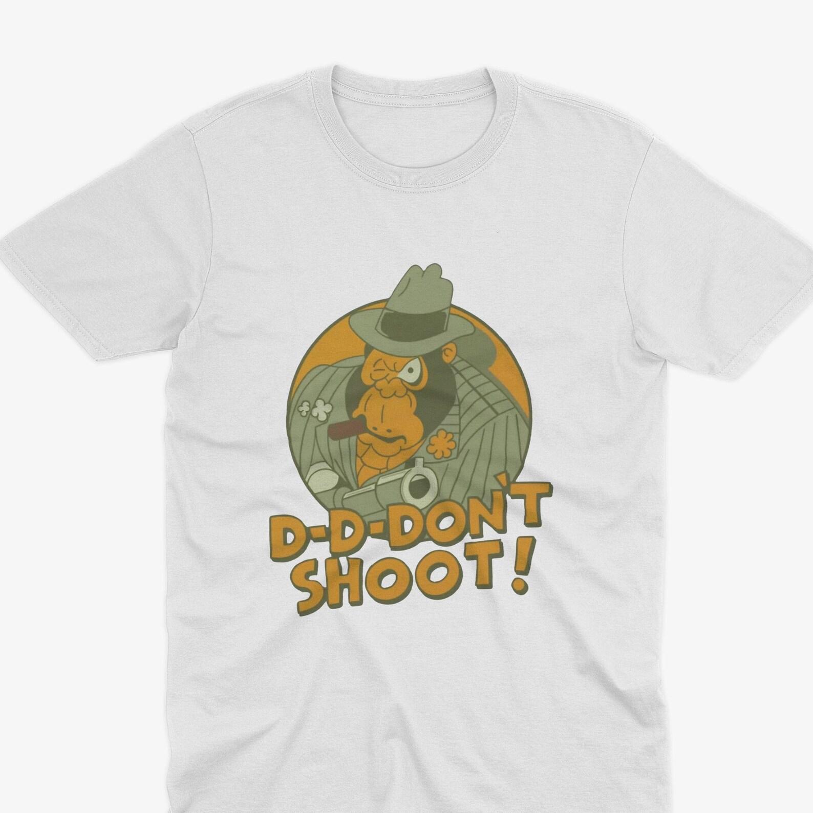D-D-Don t Shoot! Red Dwarf Tribute T-Shirt - Craig Charles, Red Dwarf T-Shirt, Ace Rimmer T-Shirt, Red Dwarf Gift, Smeg Head Red Dwarf L