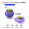 Product: Press-and-rotate Ball Creative Educational Stress-relief Toy 3d-printed Portable Fidget Spinner Stress-relief Gadget