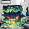 Pokémon  Ghost Bulbasaur Print Flannel Blanket,High Quality Comfortable for All Seasons,Home Decor,Warmth and Comfort,Perfect for Christmas Gifts