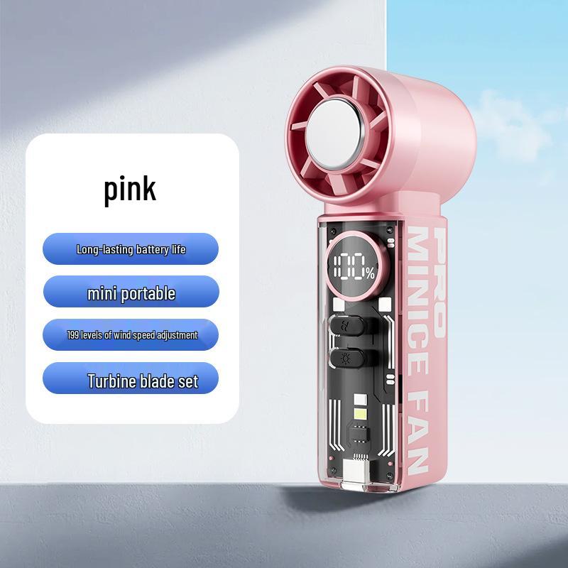 

26 New Mech-Style USB Handheld Fan: Compact and Portable with Long Battery Life 39.3*45.7*118.7 mm