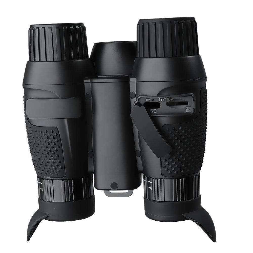 Binocolo Digitale HD con Visione Notturna 3D Montato sulla Testa e Fotocamera per Telescopio