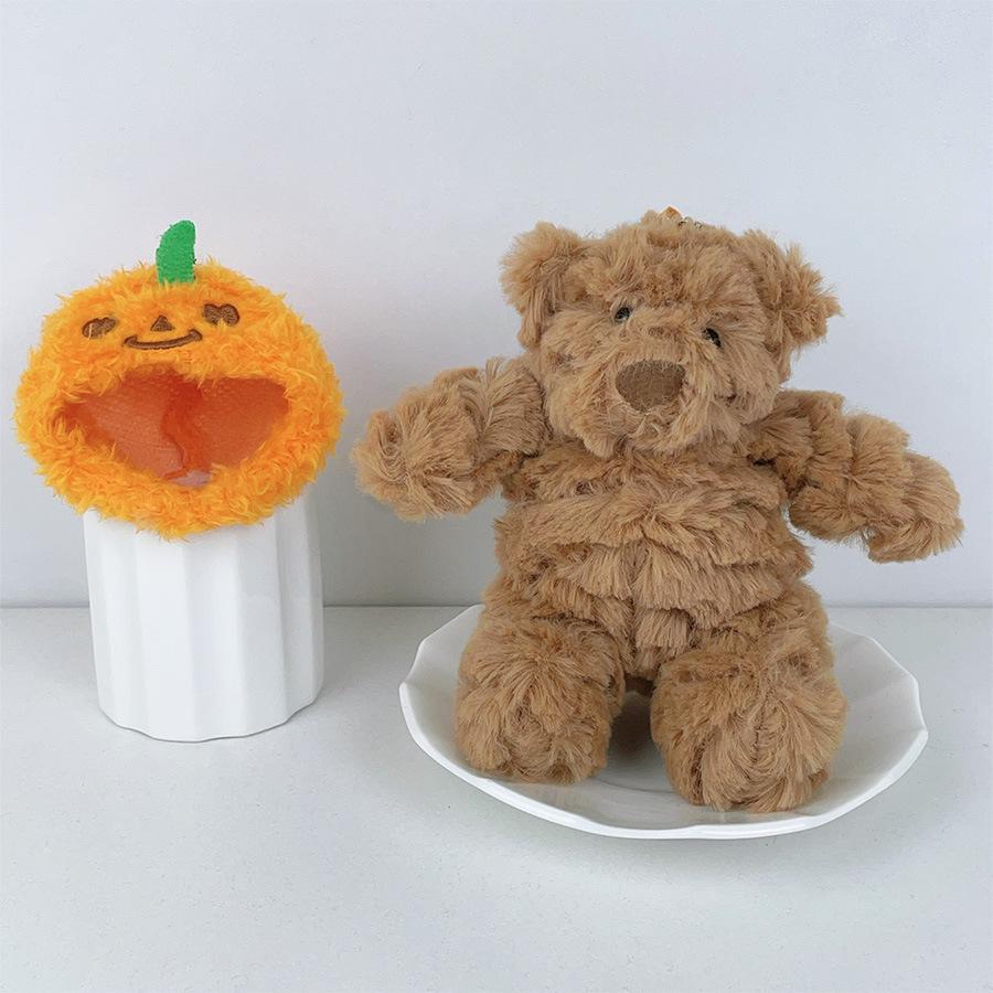 Cute Cute Basai Bear Pendant Plush Toy Doll Bear Bag Hanging Decoration Keychain Doll Doll