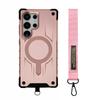 Luxury Carbon Fiber Pattern Magnetic Armor Case for Samsung S25 S24 S23 Ultra Plus Edge FE A35 A55 A36 A56 A16 A26 A17 A15 A14
