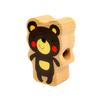 Classic World Educational Toy: Stringing Beads, Wooden Animal Toy, Building Blocks, Natural Wood, for Girls and Boys, Ages 1-2, Baby Shower Gift,