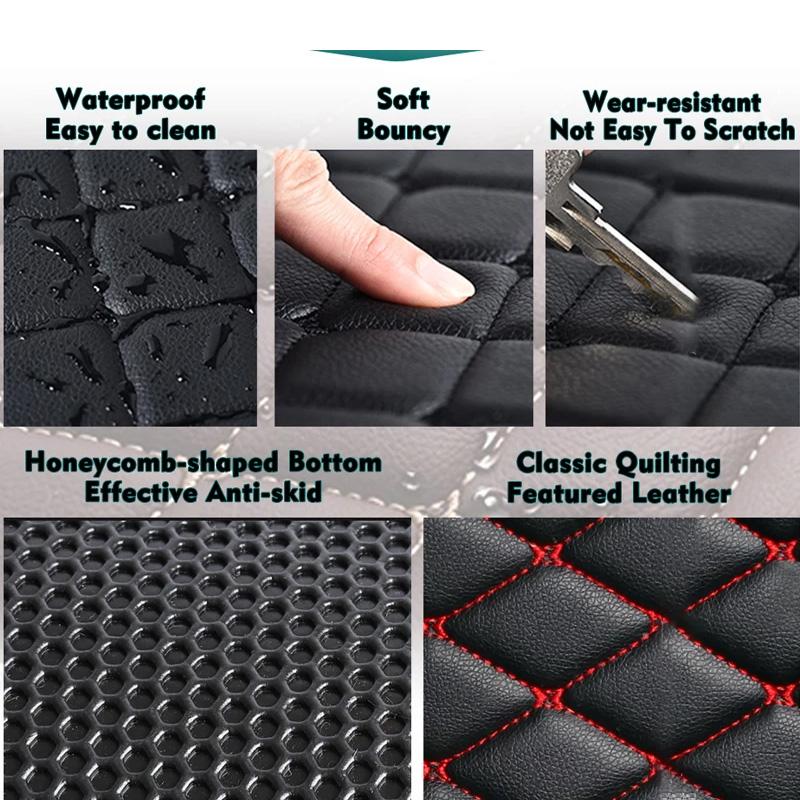 Custom Car Trunk Mats For Dongfeng Forthing Xinghai S7  2024 2025 2026 Leather Cargo Liner Car Mat Accessories