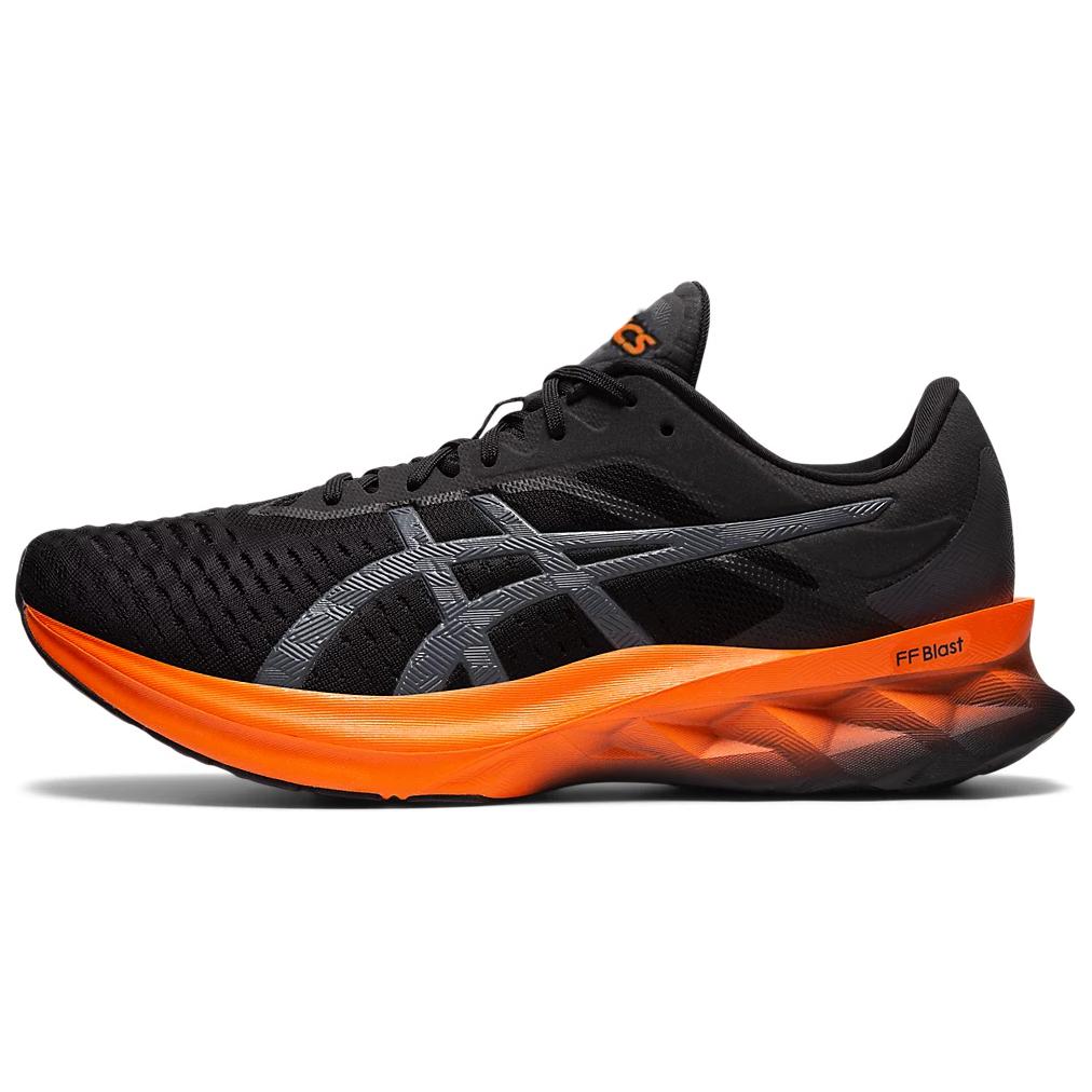 

ASICS Novablast Black Marigold Orange 1011A681-004 41.5