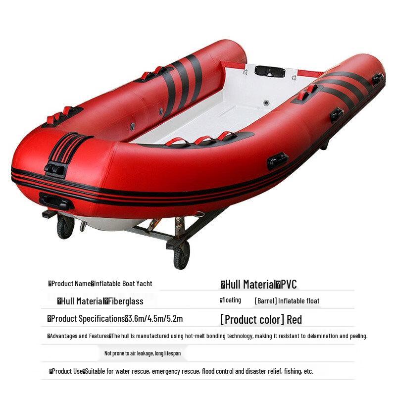 FUrong Inflatable Rescue & Fishing Boat