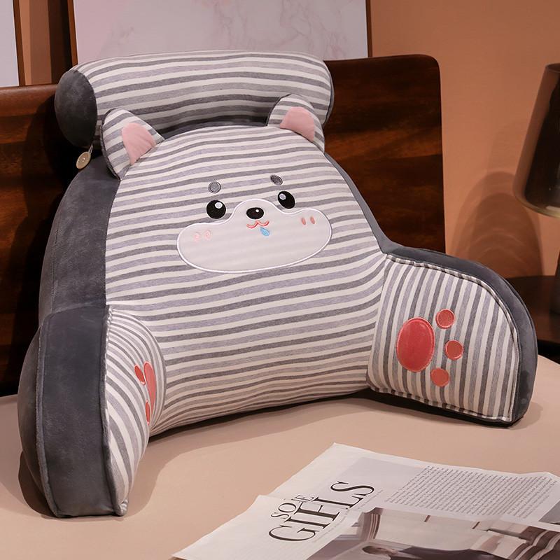 Bed Reading Pillows Comfortable Pillow Bedside Cushion Soft Bag Bedroom Bed Back Cushion Removable and Washable Waist Cushion