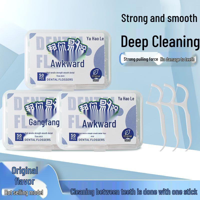 Individually Packaged Ultra-Fine Dental Floss Picks - Family Pack