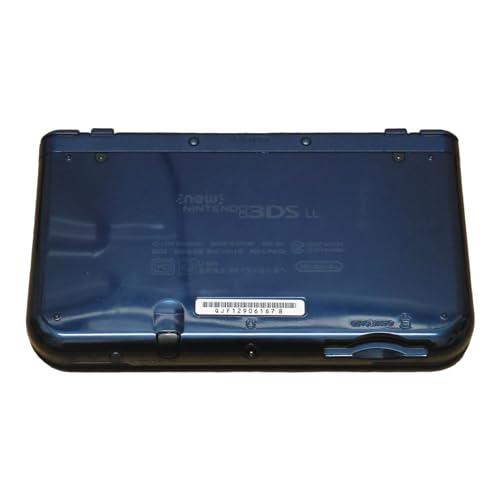 Nowe Nintendo 3DS LL Metaliczny Niebieski (Wersja japońska importowana – obsługuje tylko gry w wersji japońskiej)