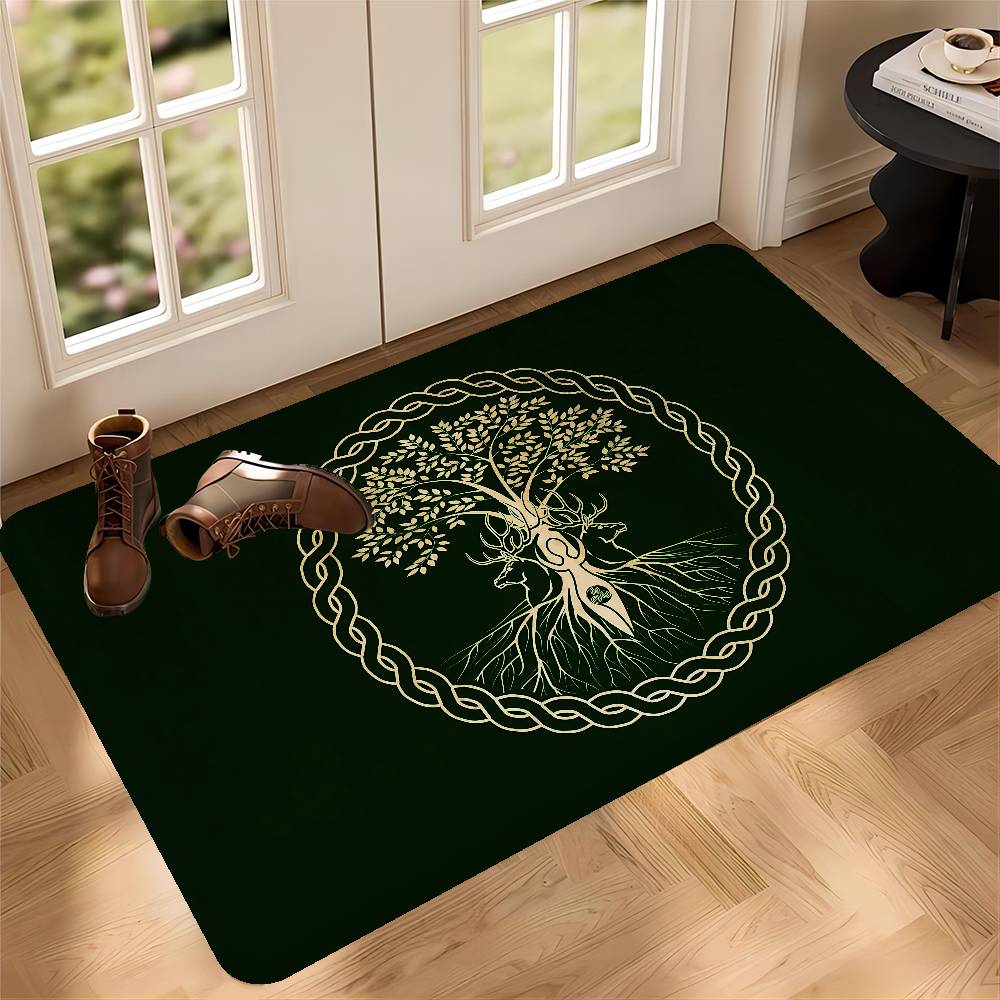 C-Celtic Fc Entrance Door Mat Nordic Style Bedroom Living Room Doormat Home Balcony Anti-Slip Modern Home Decor