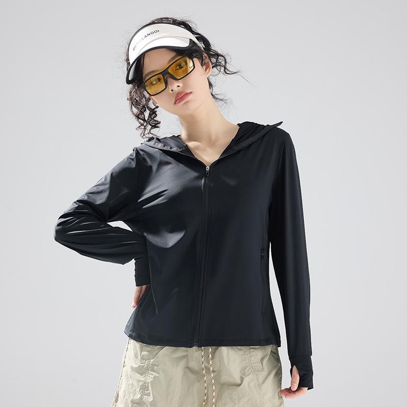 

Unisex UPF50+ Ice Silk Sun Protection Jacket - Lightweight, Breathable, Anti-UV Summer Outdoor Wear M