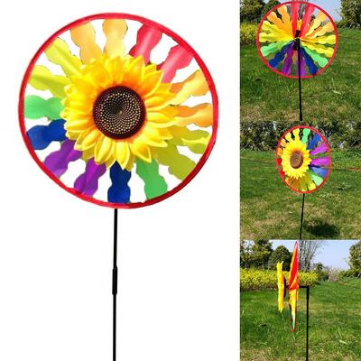 Kids Wind Spinner Lightweight Long-lasting Mesmerizing Plastic