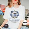 Funny Pink Unisex Cotton Tshirt Sprinkled Tea Lady Whiston Shirt Social Short Sleeve Tops Whistledown Retro Shirt Tv Show Tshirt