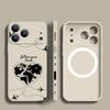 Flugzeug Herz Kartenprint Hülle Für iPhone 17 Pro Max Magnetisch Für Magsafe Weiche Hülle Für iPhone 16 Pro Max 15 14 13 16E Air