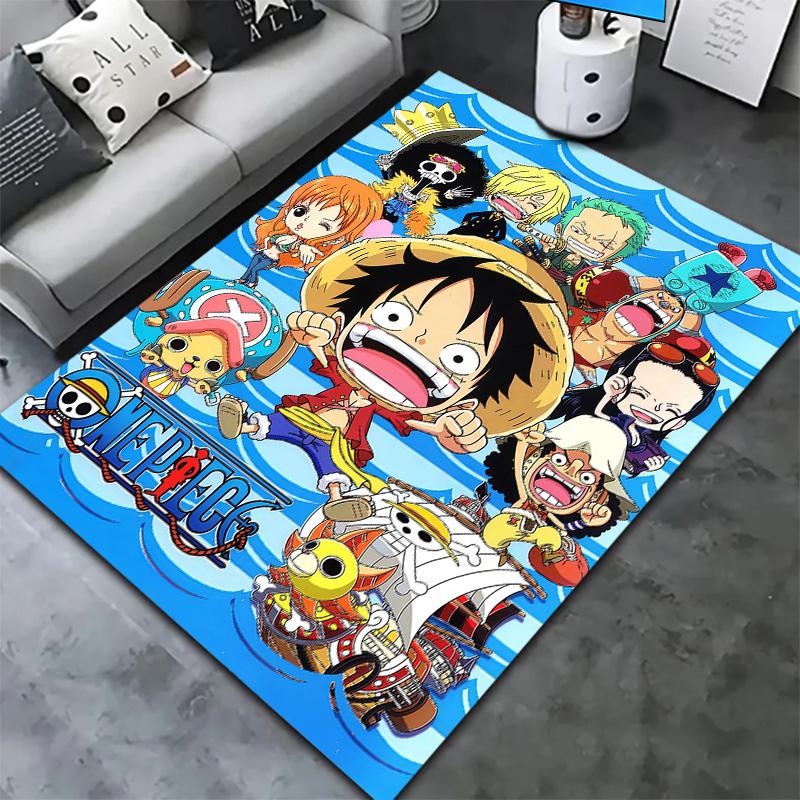 One Piece Monkey D Luffy Carpet Rug For Living Room Bedroom Home Sofa Decoration,kids Play Nonslip Floor Mat