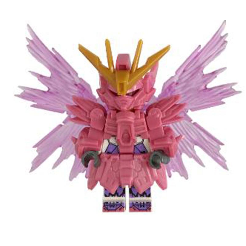 Building Blocks Toys Mini Action Dolls Figures Mech Robot Model Children and Adults Creative Assembled Collection Classic Character Gift for Kids