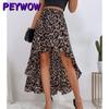 Saia Feminina Casual Moda Cor Sólida Estampada