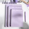 High-Value Detachable Hardcover Loose-Leaf Notebook with Creative Coil and Buckle Ring
