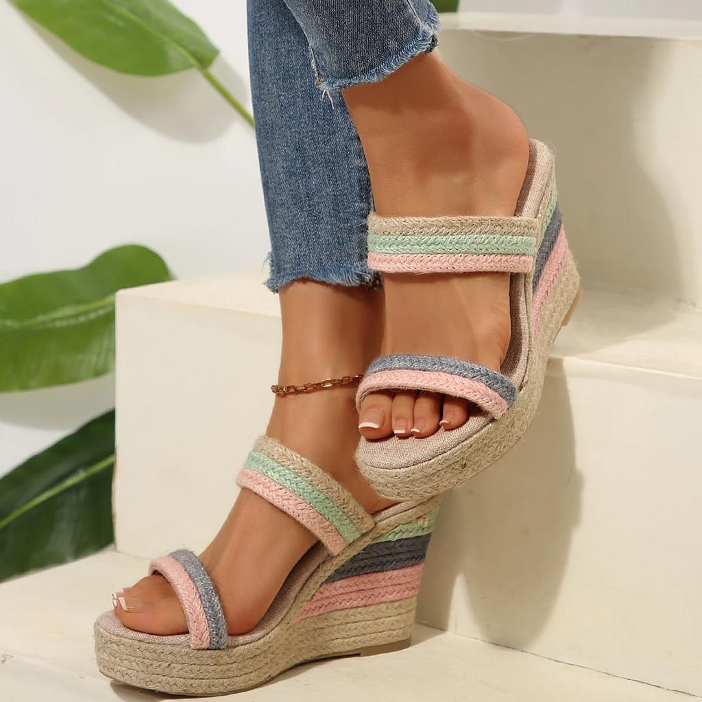 Fashion 2025 New Wedges Women Outdoor Casual Comfortable Anti-slip Sandals Summer New in Comfort Casual Shoes Party Sandalias De Mujer