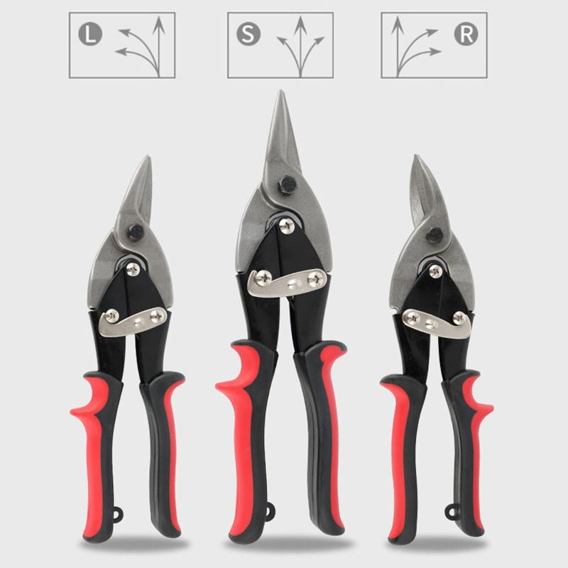 Multifunction Heavy Duty Scissors Electrician Scissors for Cr-V Steel Portable Utility Scissor Left /Right/Straight Scis